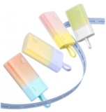 מטען נייד Baseus Popsicle 20W Power Bank 5200mAh עם כבל מובנה